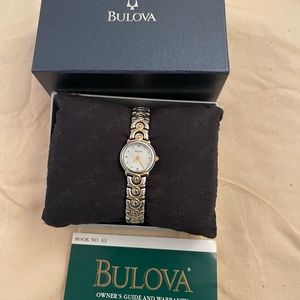 Bulova woman’s watch. Size about 7.30” good condition.
